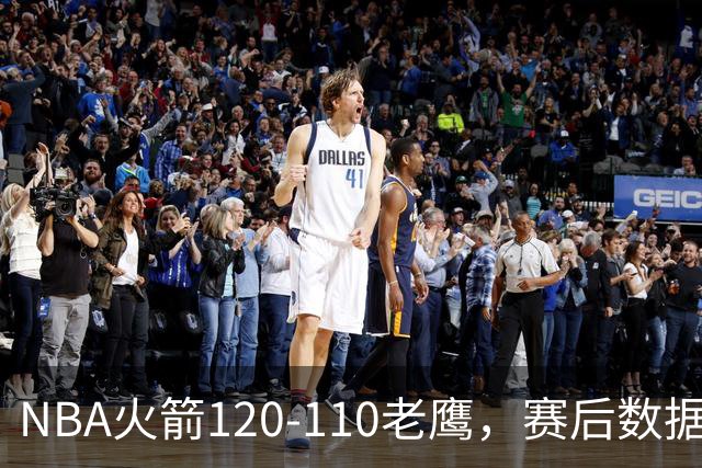 NBA火箭120-110老鹰，赛后数据一目了然，杜兰特不是最佳球员